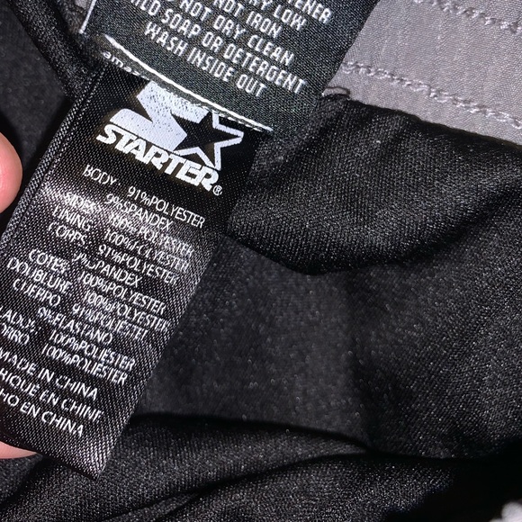 Starter Dri Star Gray & Black Athletic shorts XS - Picture 8 of 12